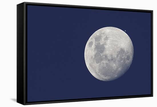 Moon and Jupiter-null-Framed Stretched Canvas