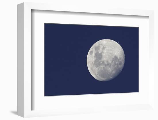 Moon and Jupiter-null-Framed Photographic Print