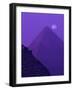 Moon and Pyramid of Khafre-Ron Watts-Framed Photographic Print