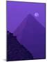 Moon and Pyramid of Khafre-Ron Watts-Mounted Photographic Print