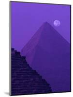 Moon and Pyramid of Khafre-Ron Watts-Mounted Photographic Print