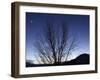 Moon and Venus Conjunction-Stocktrek Images-Framed Photographic Print