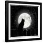 Moon Bath II-Tina Lavoie-Framed Giclee Print