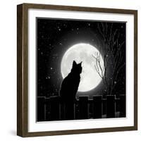 Moon Bath II-Tina Lavoie-Framed Giclee Print