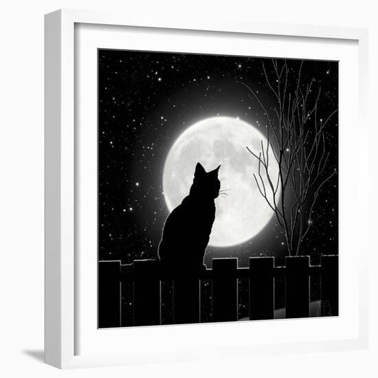 Moon Bath II-Tina Lavoie-Framed Giclee Print