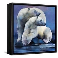 Moon Bears, 2016-Mark Adlington-Framed Stretched Canvas
