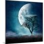 Moon Blues-Dirk Wüstenhagen-Mounted Art Print