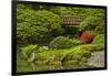 Moon Bridge in Spring, Portland Japanese Garden, Portland, Oregon, Usa-Michel Hersen-Framed Photographic Print