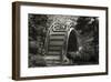 Moon Bridge in Tea Garden-Christian Peacock-Framed Giclee Print