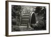 Moon Bridge in Tea Garden-Christian Peacock-Framed Art Print