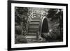 Moon Bridge in Tea Garden-Christian Peacock-Framed Art Print