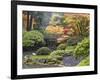 Moon Bridge, Portland Japanese Garden, Oregon, USA-William Sutton-Framed Photographic Print