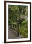 Moon Bridge, Portland Japanese Garden, Portland, Oregon-Michel Hersen-Framed Photographic Print