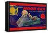 Moon Car-null-Framed Stretched Canvas