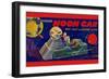 Moon Car-null-Framed Art Print