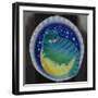 Moon Cat-Oxana Zaika-Framed Giclee Print