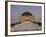 Moon, Chiang Kaishek Memorial Hall Park in Evening, Taipei City, Taiwan-Christian Kober-Framed Photographic Print