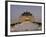 Moon, Chiang Kaishek Memorial Hall Park in Evening, Taipei City, Taiwan-Christian Kober-Framed Photographic Print