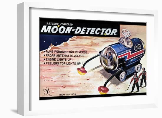 Moon-Detector-null-Framed Art Print