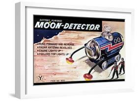 Moon-Detector-null-Framed Art Print