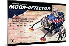 Moon-Detector-null-Mounted Art Print