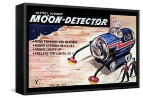 Moon-Detector-null-Framed Stretched Canvas