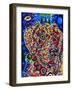 Moon Dog-MADdogART-Framed Giclee Print