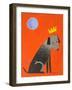 Moon Dog-Robert Filiuta-Framed Art Print