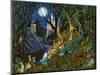 Moon Dragon-Bill Bell-Mounted Giclee Print