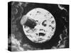 Moon Face from a Trip to the Moon-null-Stretched Canvas
