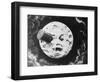 Moon Face from a Trip to the Moon-null-Framed Giclee Print