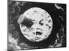 Moon Face from a Trip to the Moon-null-Mounted Giclee Print