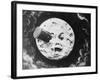 Moon Face from a Trip to the Moon-null-Framed Giclee Print