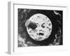 Moon Face from a Trip to the Moon-null-Framed Premium Giclee Print