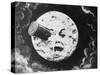 Moon Face from a Trip to the Moon-null-Stretched Canvas