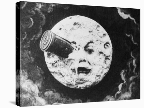 Moon Face from a Trip to the Moon-null-Stretched Canvas