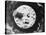 Moon Face from a Trip to the Moon-null-Stretched Canvas