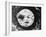 Moon Face from a Trip to the Moon-null-Framed Giclee Print