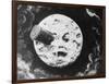 Moon Face from a Trip to the Moon-null-Framed Giclee Print