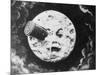 Moon Face from a Trip to the Moon-null-Mounted Giclee Print