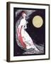 Moon Fairy Canvas 2a-Vintage Lavoie-Framed Giclee Print