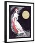 Moon Fairy Canvas 2a-Vintage Lavoie-Framed Giclee Print