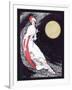 Moon Fairy Canvas 2a-Vintage Lavoie-Framed Giclee Print