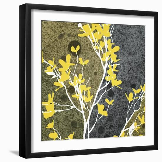 Moon Flowers II-James Burghardt-Framed Art Print