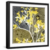 Moon Flowers III-James Burghardt-Framed Art Print