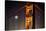 Moon Gate, Iconic and Epic Golden Gate Bridge, San Francisco Night Shot-Vincent James-Stretched Canvas