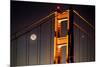 Moon Gate, Iconic and Epic Golden Gate Bridge, San Francisco Night Shot-Vincent James-Mounted Photographic Print