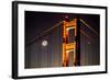 Moon Gate, Iconic and Epic Golden Gate Bridge, San Francisco Night Shot-Vincent James-Framed Photographic Print