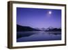 Moon Glow at Oxbow Bend, Grand Teton-Vincent James-Framed Photographic Print
