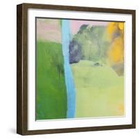 Moon Haze-Lina Alattar-Framed Art Print